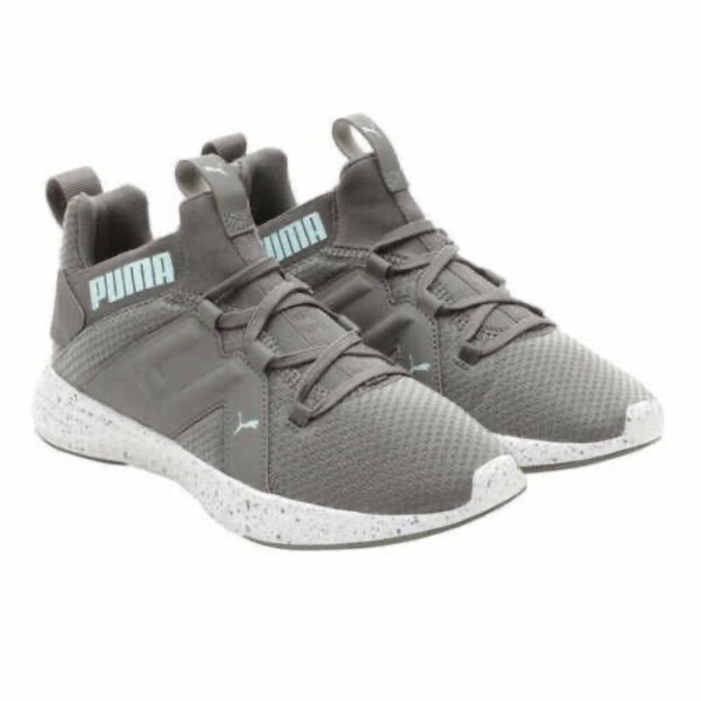 PUMA CONTEMPT DEMI MESH SoftFoam Plus Sneakers NEW in box size 10 Gray/white